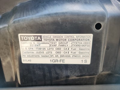 2018 Toyota 4Runner Limited