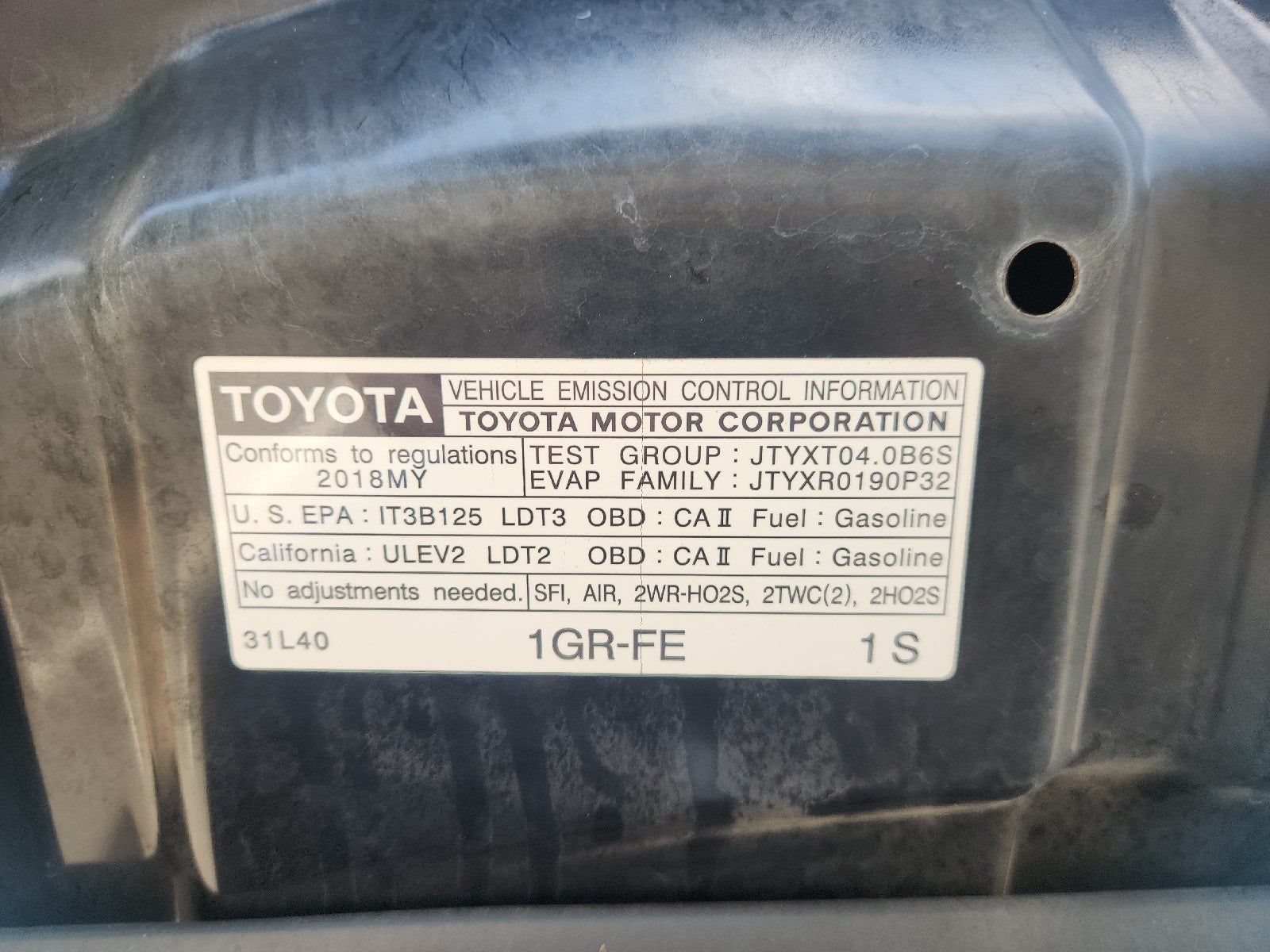 2018 Toyota 4Runner Limited