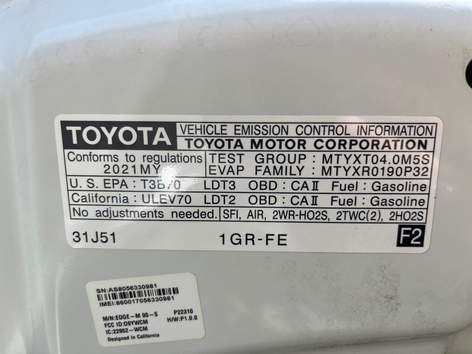 2021 Toyota 4Runner SR5