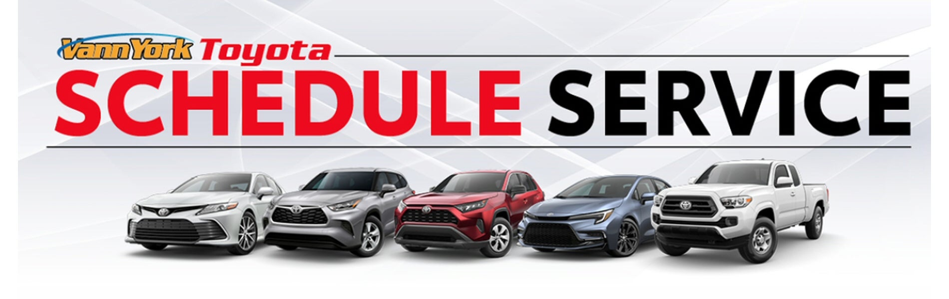 Schedule Your Toyota Service at Vann York Toyota