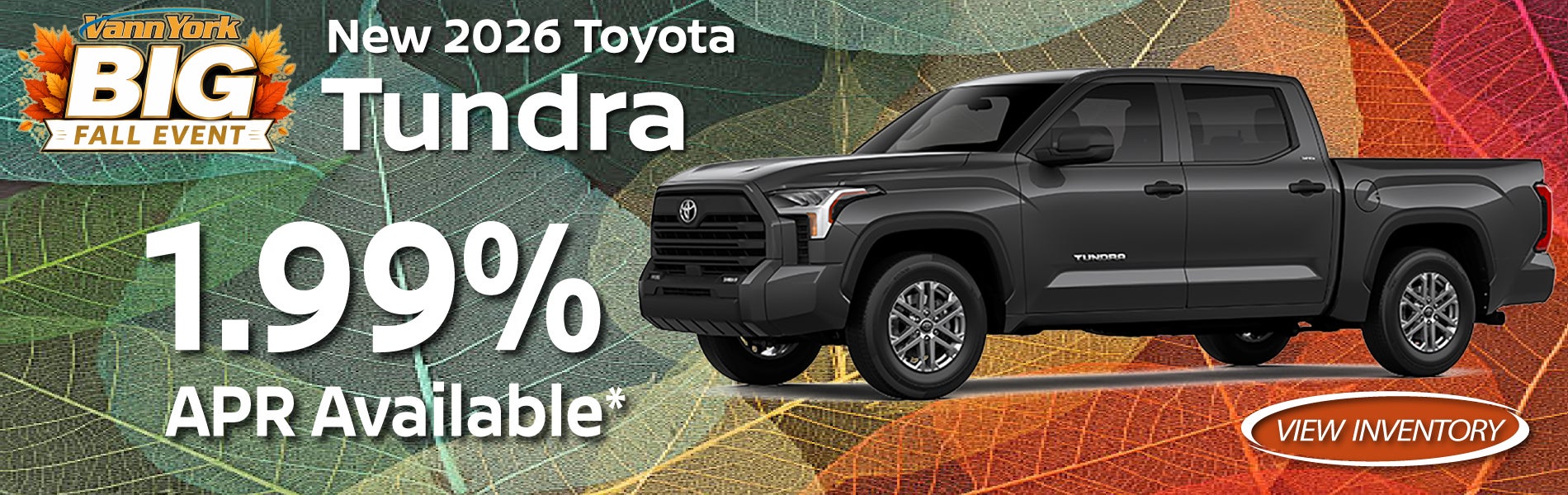New 2026 Toyota Tundra