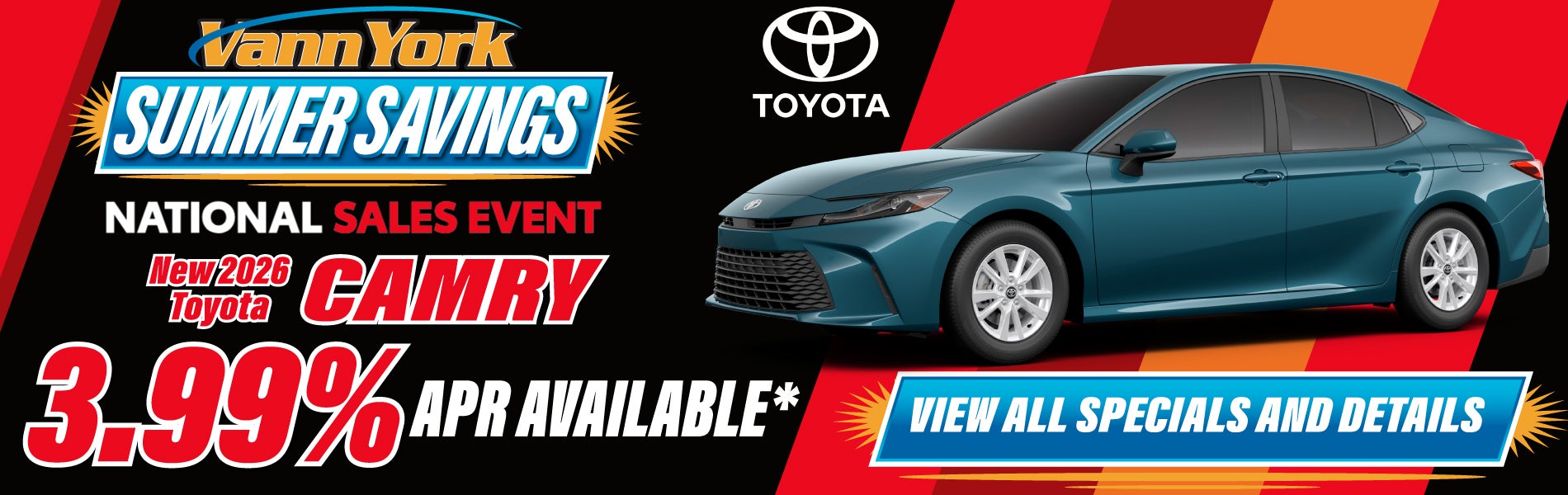 New 2026 Toyota Camry Offer