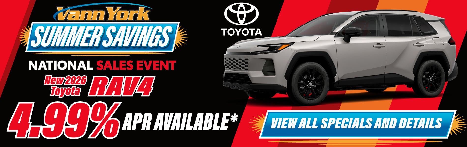 New 2026 Toyota RAV4 Offer