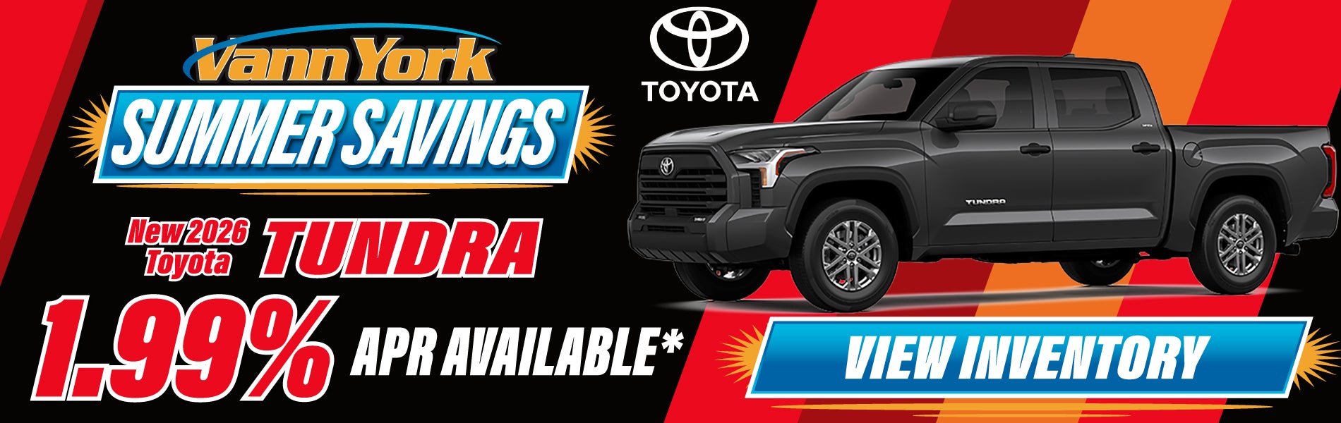New 2026 Toyota Tundra