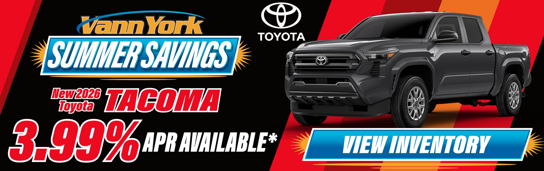 New 2026 Toyota Tacoma