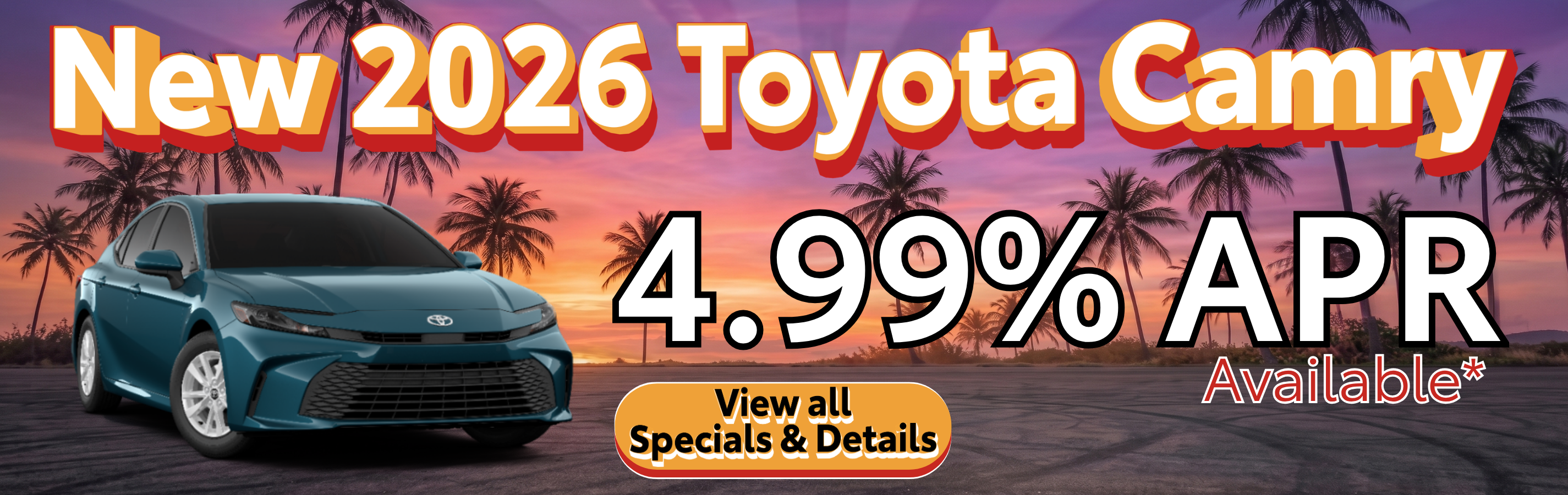New 2026 Toyota Camry Offer