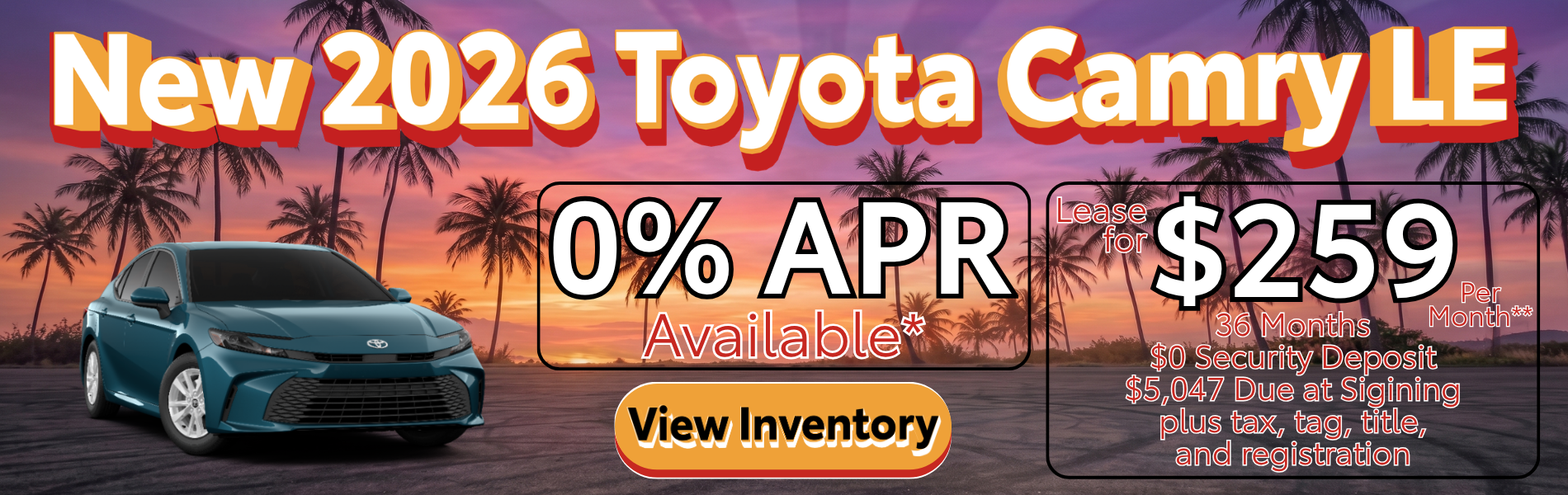 New 2026 Toyota Camry