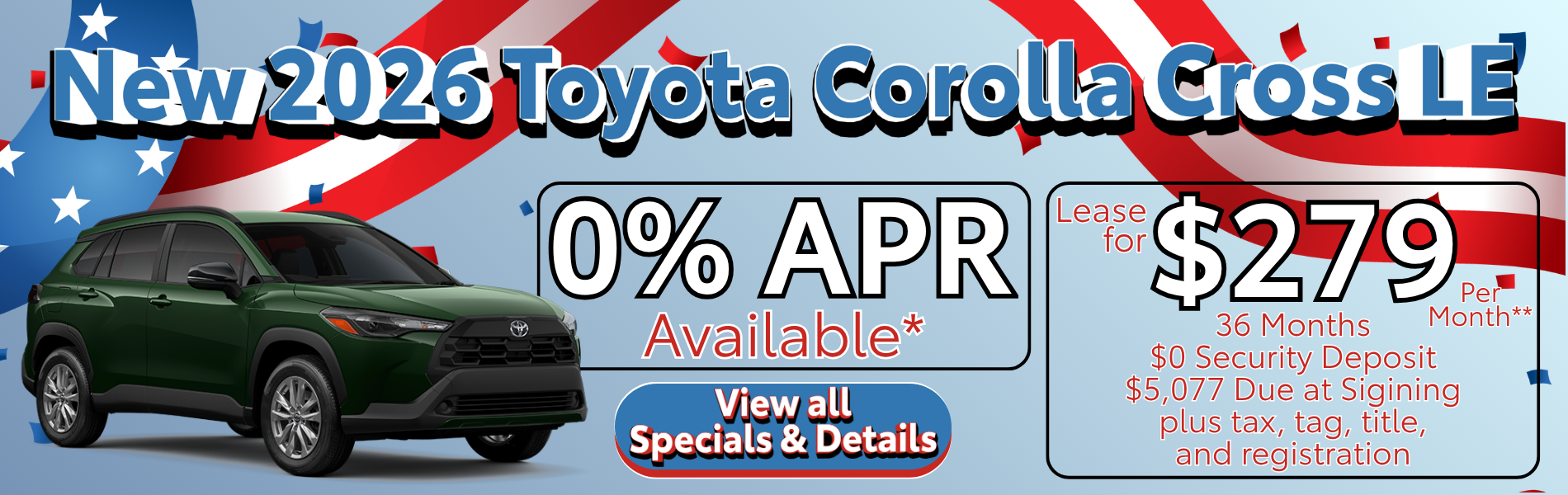 2026 Corolla Cross
