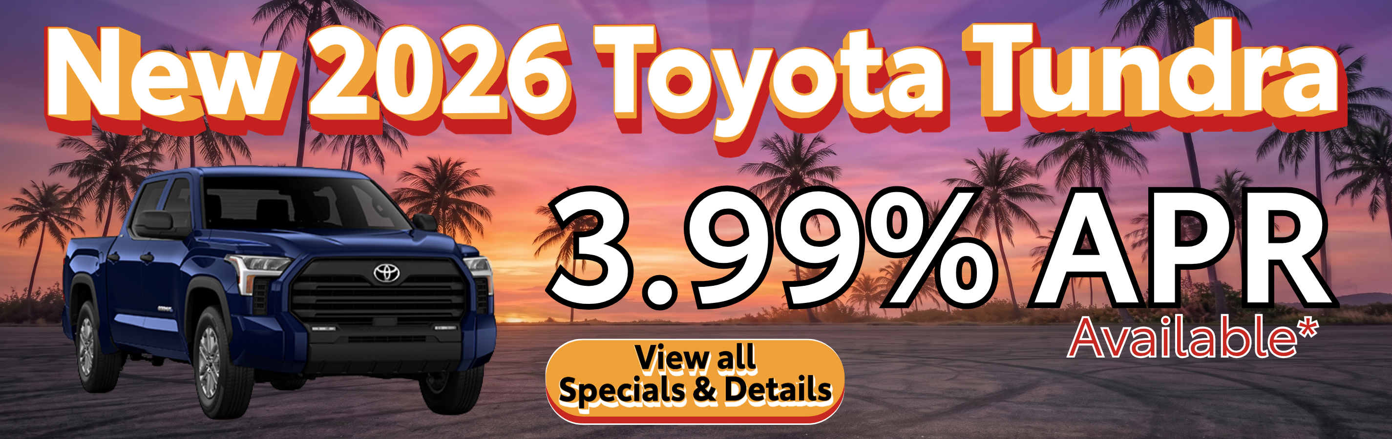 New 2026 Toyota Tundra