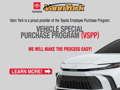 Toyota Vehicle Special Purchase Program (VSPP)