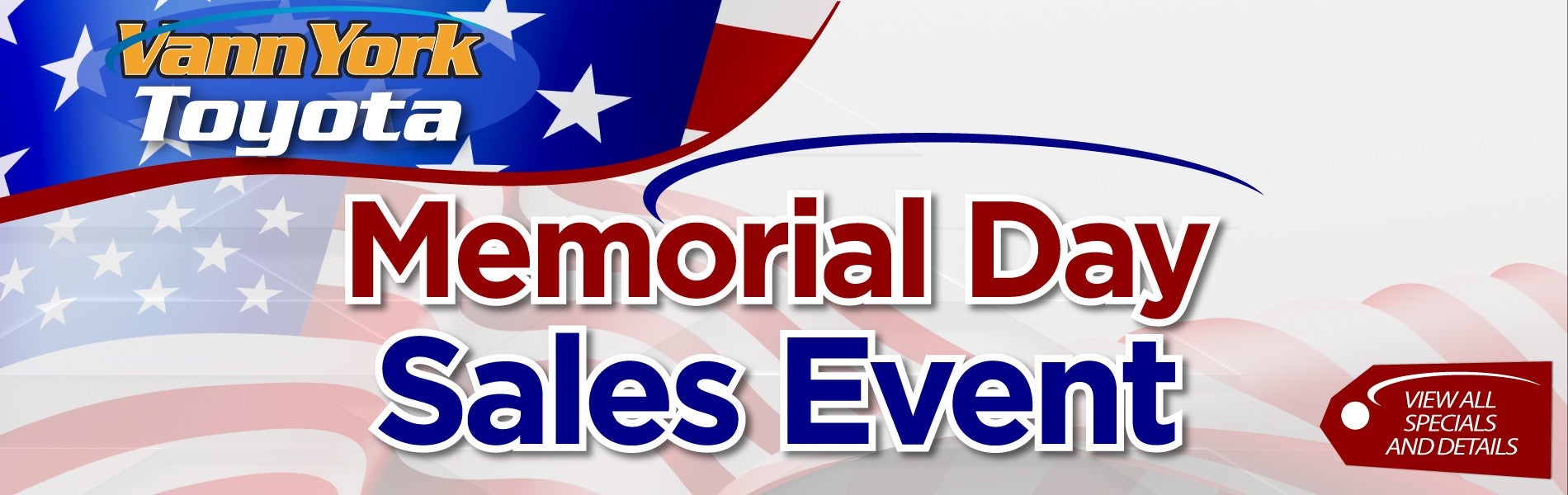 Memorial Day Sales Event