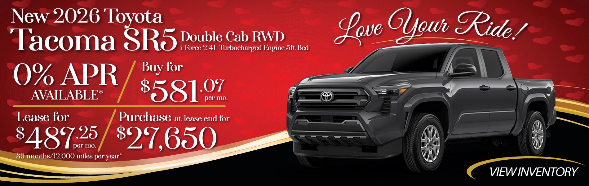 New 2026 Toyota Tacoma