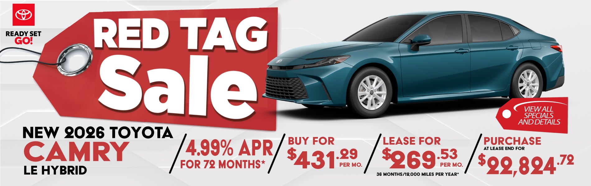 New 2026 Toyota Camry Offer