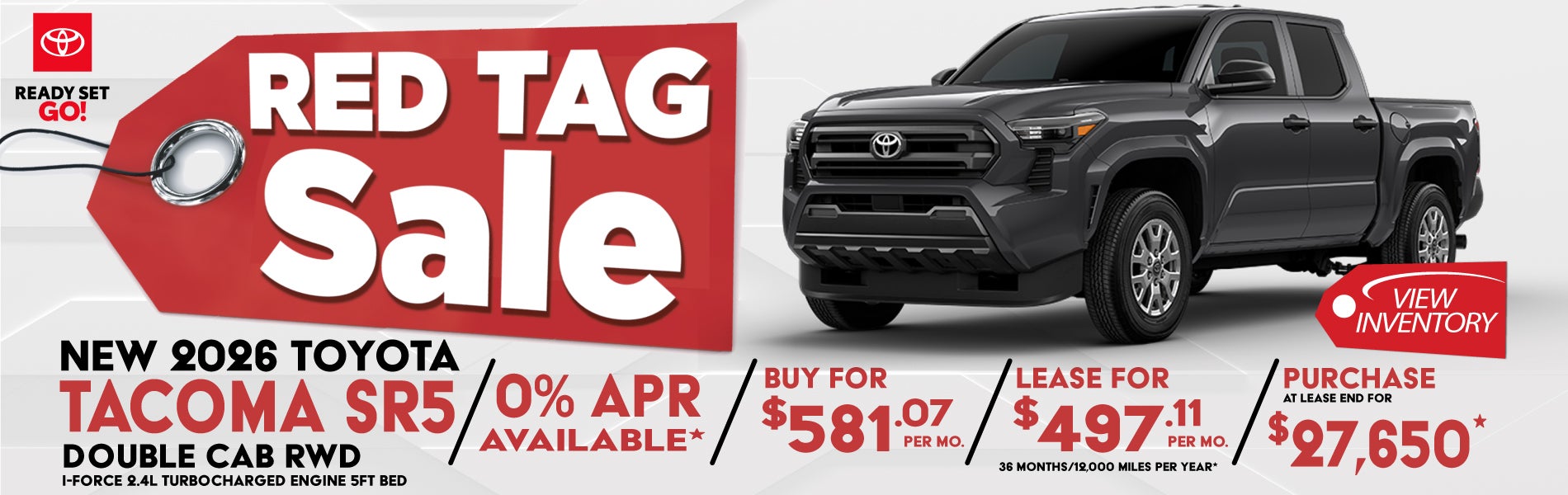 New 2026 Toyota Tacoma